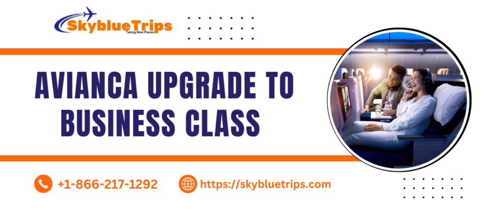 Avianca upgrade to business class