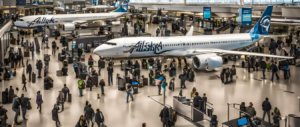 Alaska Airlines Newark Terminal
